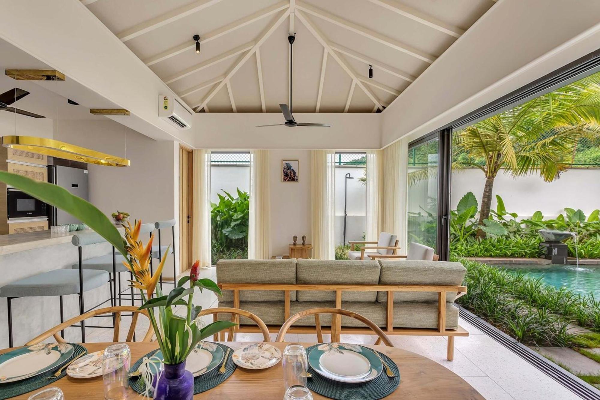 Over Water Villas - Rumah Hutan Cunchelim Ngoại thất bức ảnh