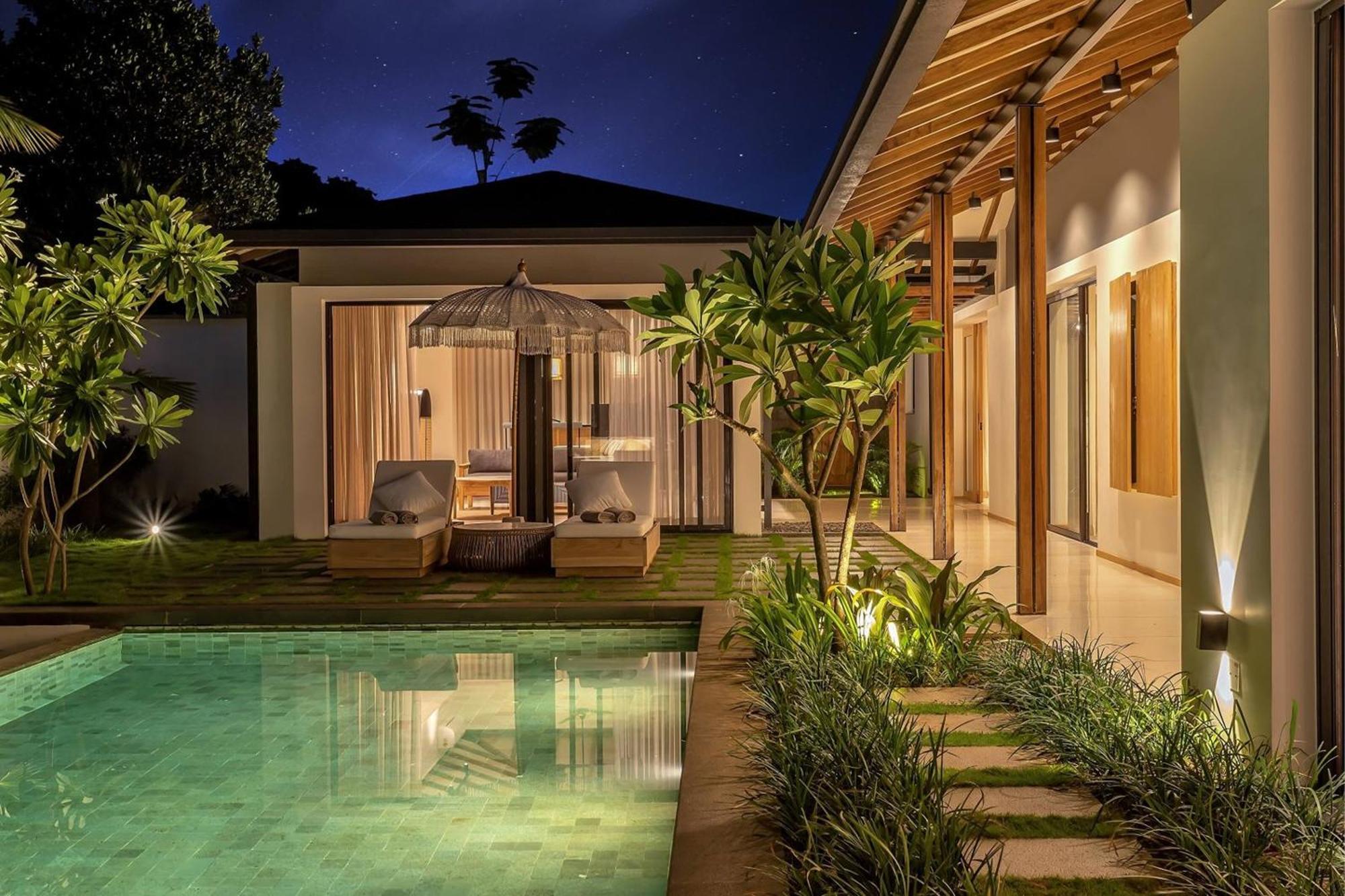 Over Water Villas - Rumah Hutan Cunchelim Ngoại thất bức ảnh