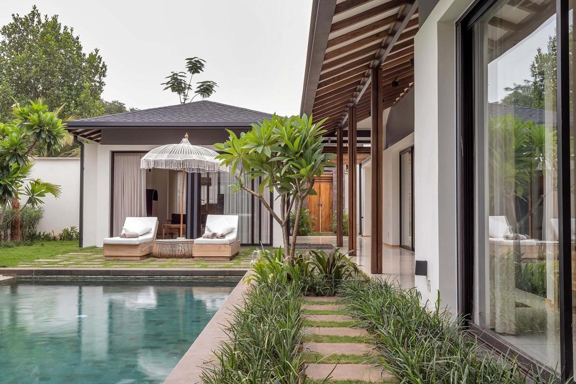 Over Water Villas - Rumah Hutan Cunchelim Ngoại thất bức ảnh