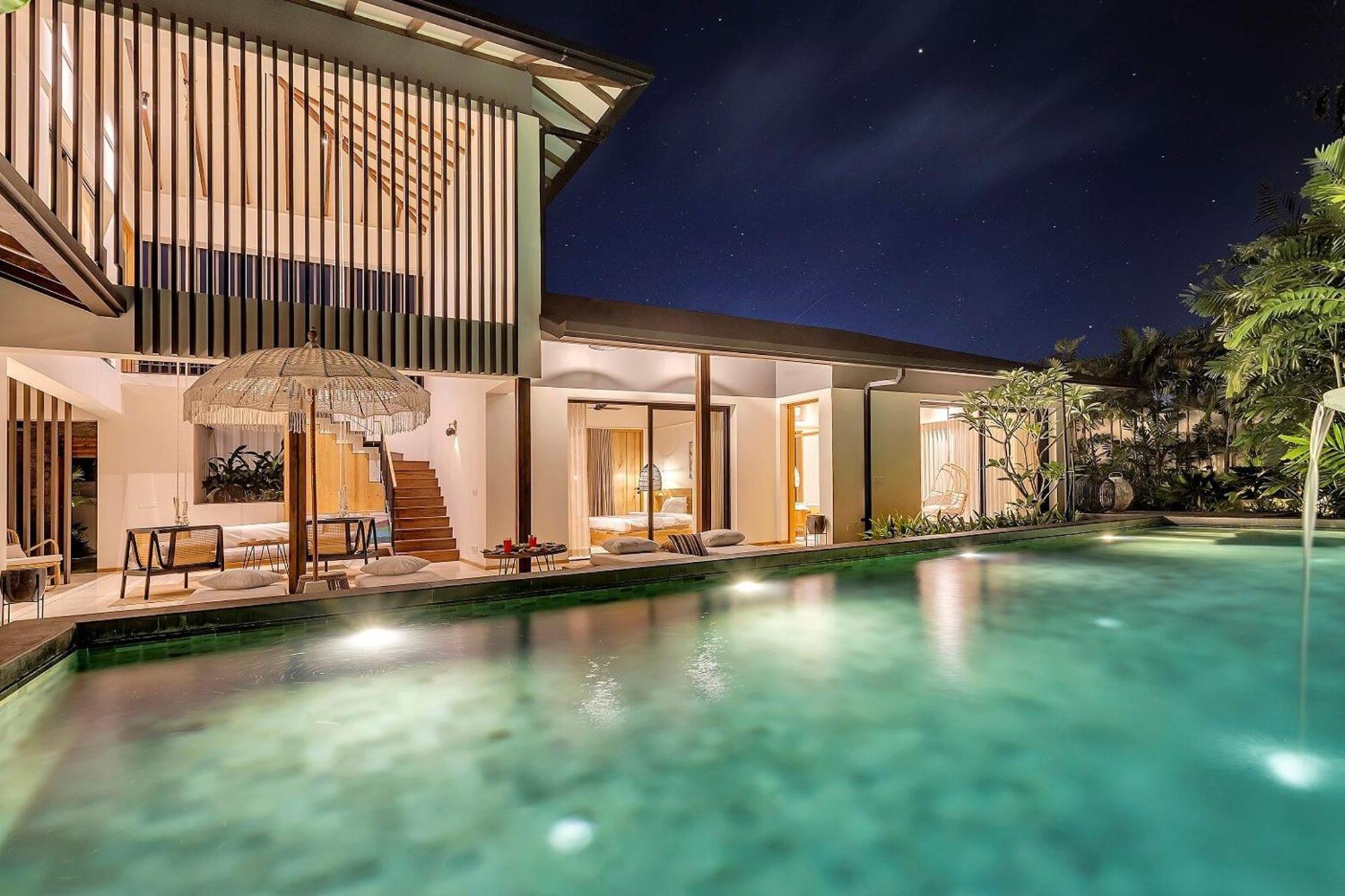 Over Water Villas - Rumah Hutan Cunchelim Ngoại thất bức ảnh
