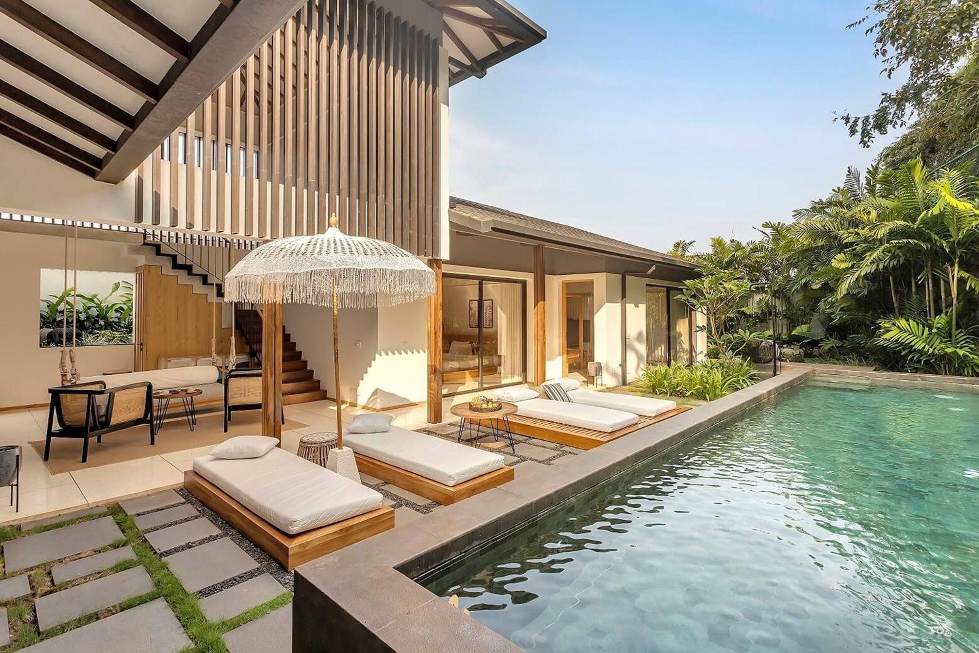 Over Water Villas - Rumah Hutan Cunchelim Ngoại thất bức ảnh